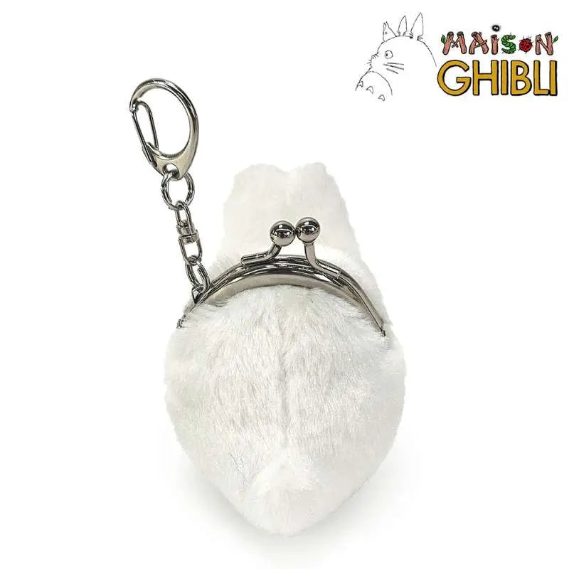 MY NEIGHBOR TOTORO SMALL WHITE TOTORO FUNWARI MINI COIN PURSE STUDIO GHIBLI