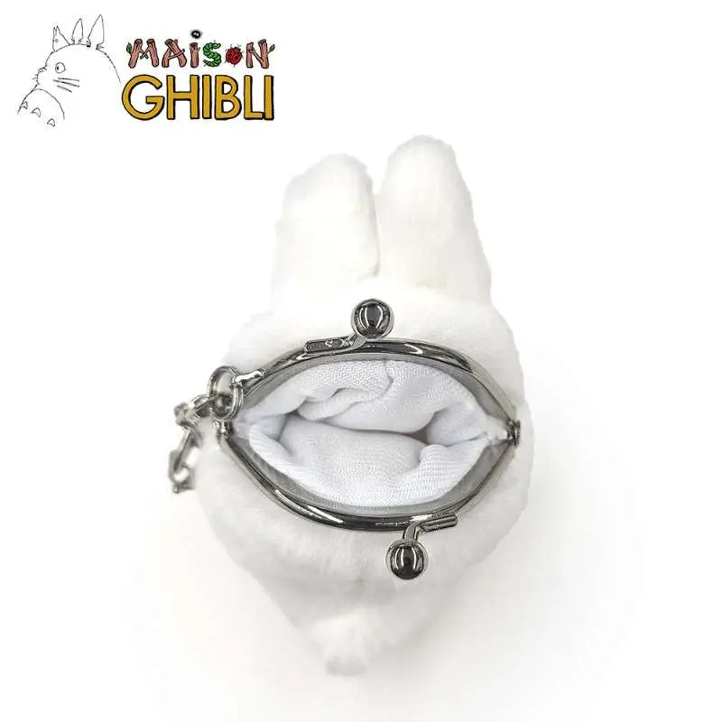 MY NEIGHBOR TOTORO SMALL WHITE TOTORO FUNWARI MINI COIN PURSE STUDIO GHIBLI