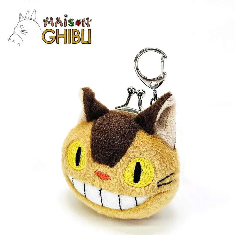 MY NEIGHBOR TOTORO CATBUS FUNWARI MINI COIN PURSE STUDIO GHIBLI