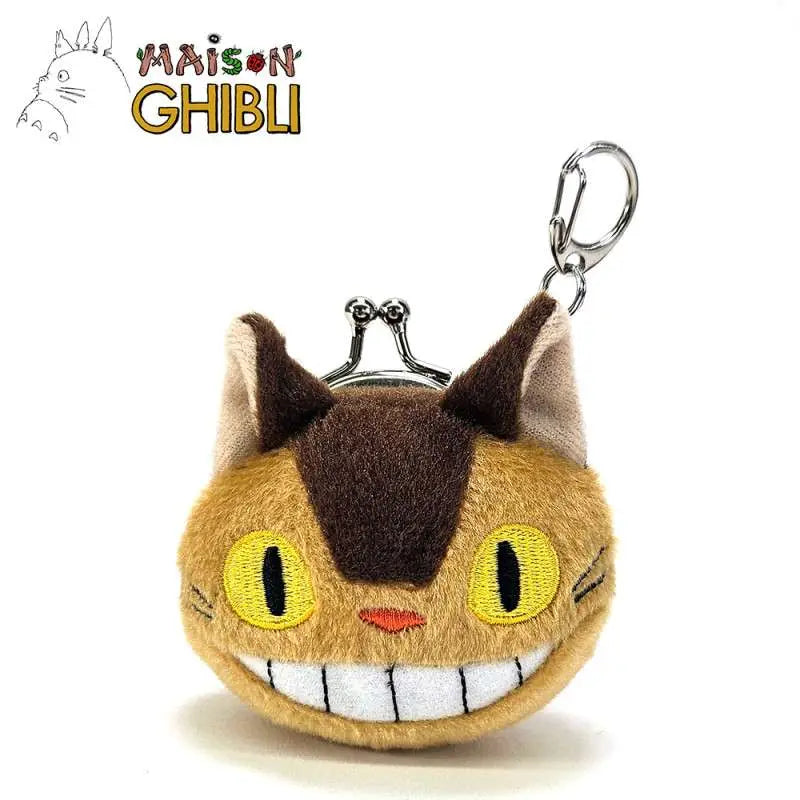 MY NEIGHBOR TOTORO CATBUS FUNWARI MINI COIN PURSE STUDIO GHIBLI
