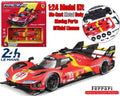 FERRARI 499P LMH (2023 24H LE MANS CHAMPION) - MODEL KIT 1:24 BBURAGO