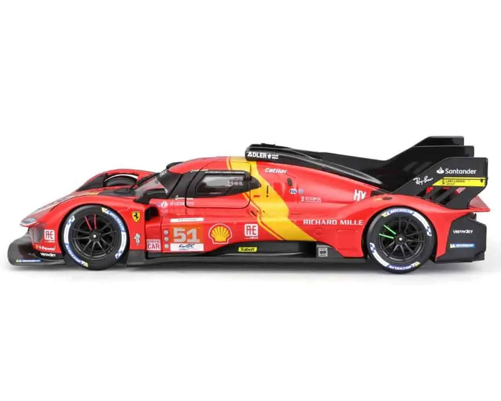 FERRARI 499P LMH (2023 24H LE MANS CHAMPION) - MODEL KIT 1:24 BBURAGO