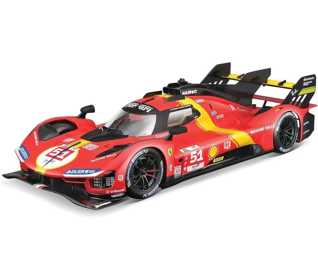 FERRARI 499P LMH (2023 24H LE MANS CHAMPION) - MODEL KIT 1:24 BBURAGO