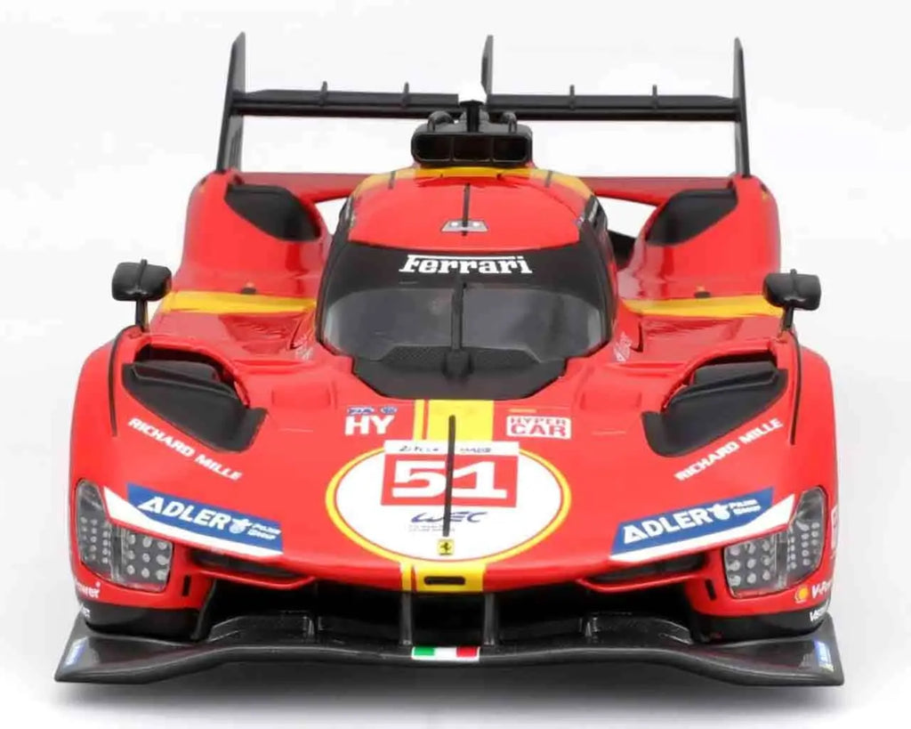 FERRARI 499P LMH (2023 24H LE MANS CHAMPION) - MODEL KIT 1:24 BBURAGO