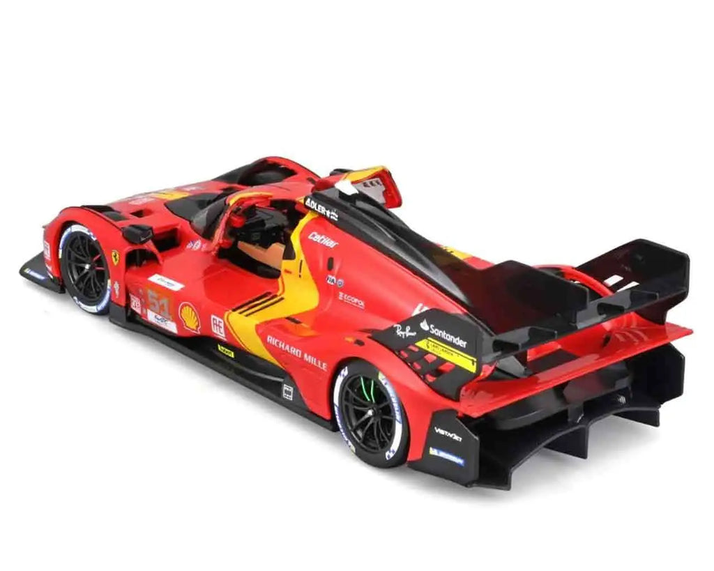 FERRARI 499P LMH (2023 24H LE MANS CHAMPION) - MODEL KIT 1:24 BBURAGO