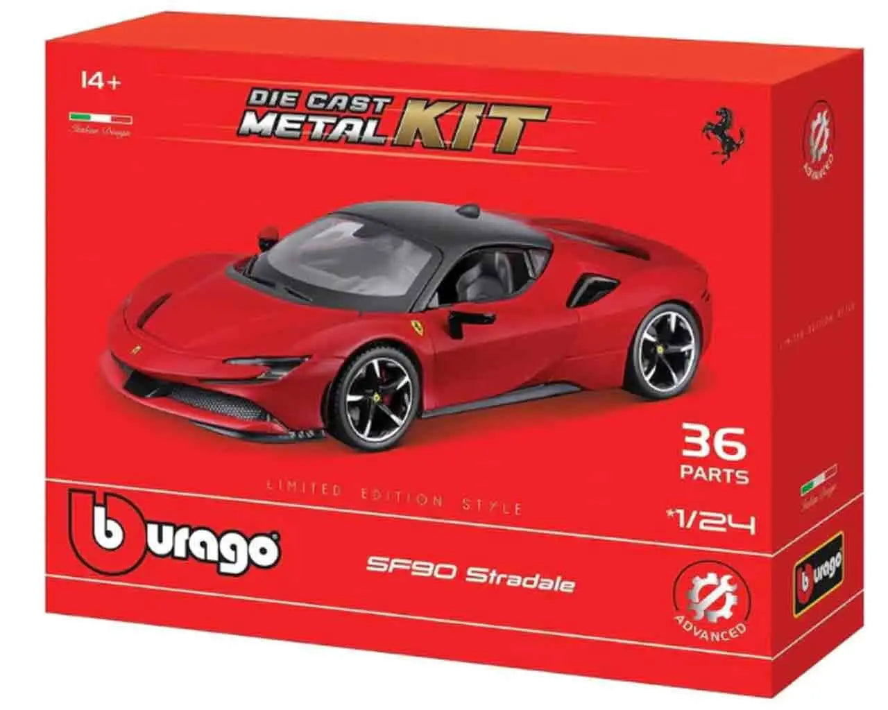 FERRARI SF90 STRADALE MODEL KIT 1 24 BBURAGO
