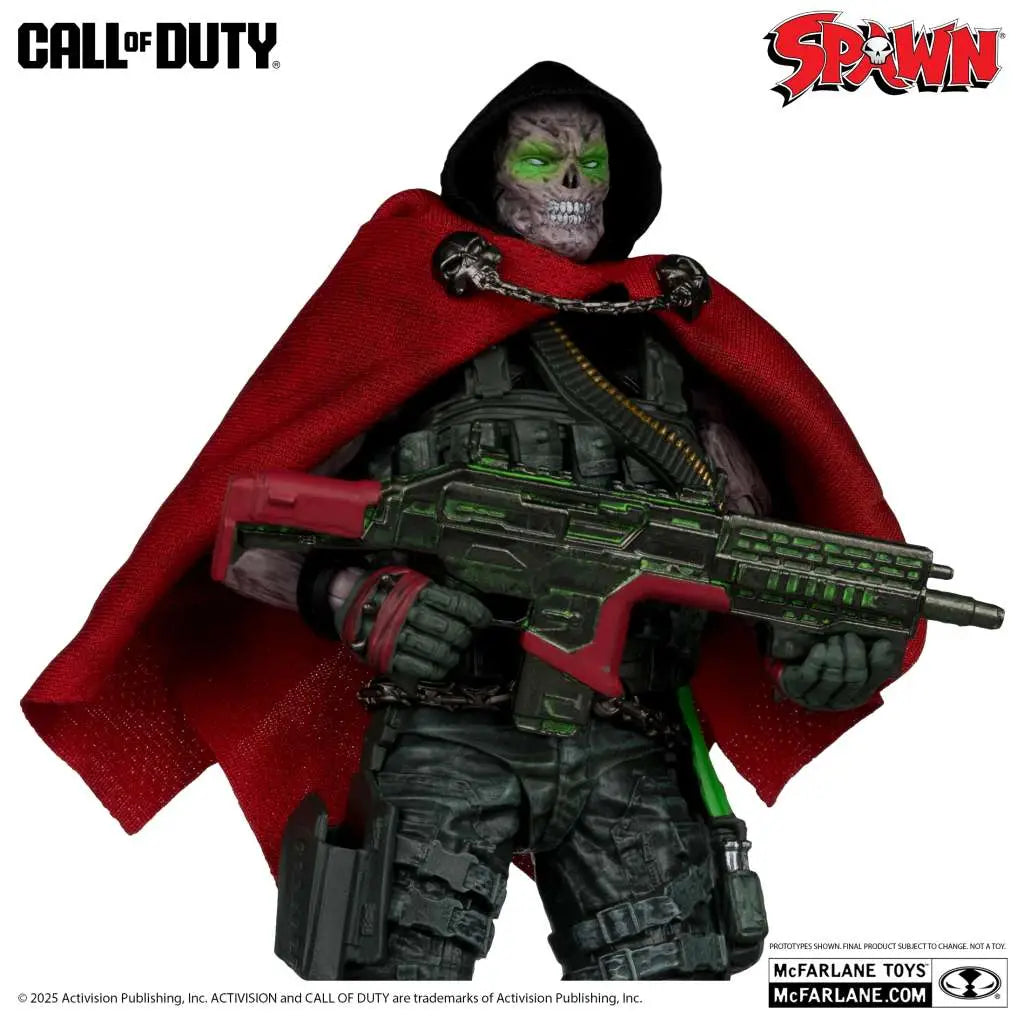CALL OF DUTY 7INCH BURNED SPAWN ACTION FIGURE McFARLANE TOYS 2025