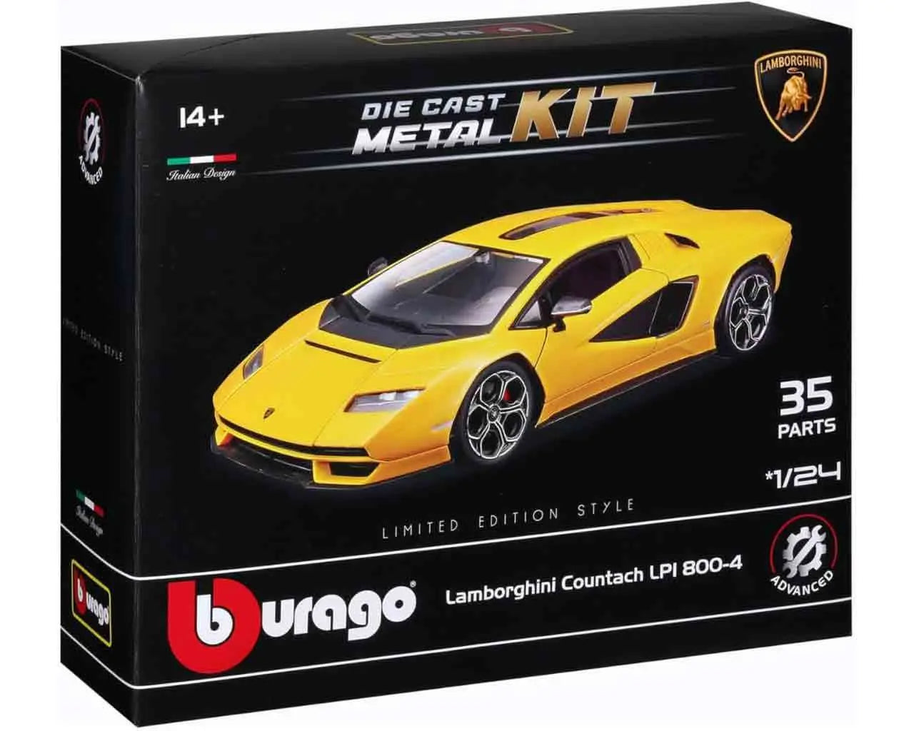 LAMBORGHINI COUNTACH - MODEL KIT 1:24 BBURAGO