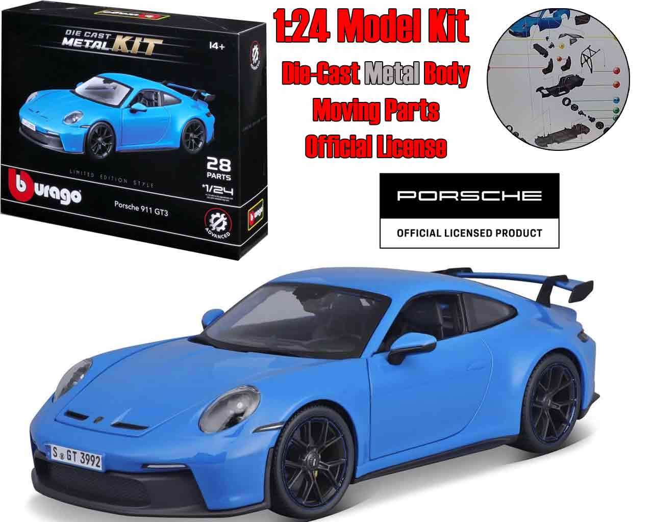 PORSCHE 911 GT3 MODEL KIT 1 24 BBURAGO