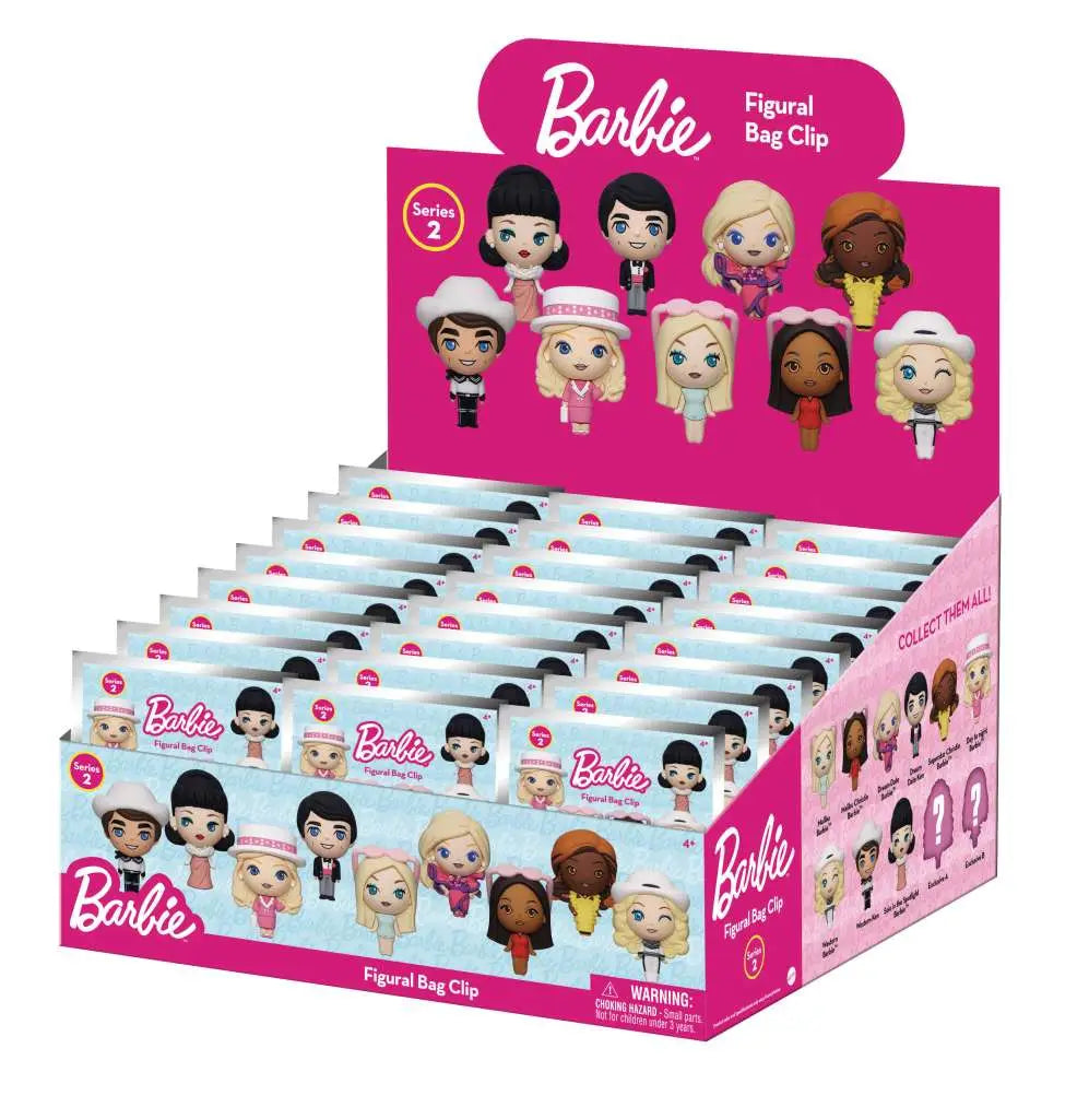 BARBIE S2 BAG CLIP BLIND BOX DISPLAY (24) MONOGRAM