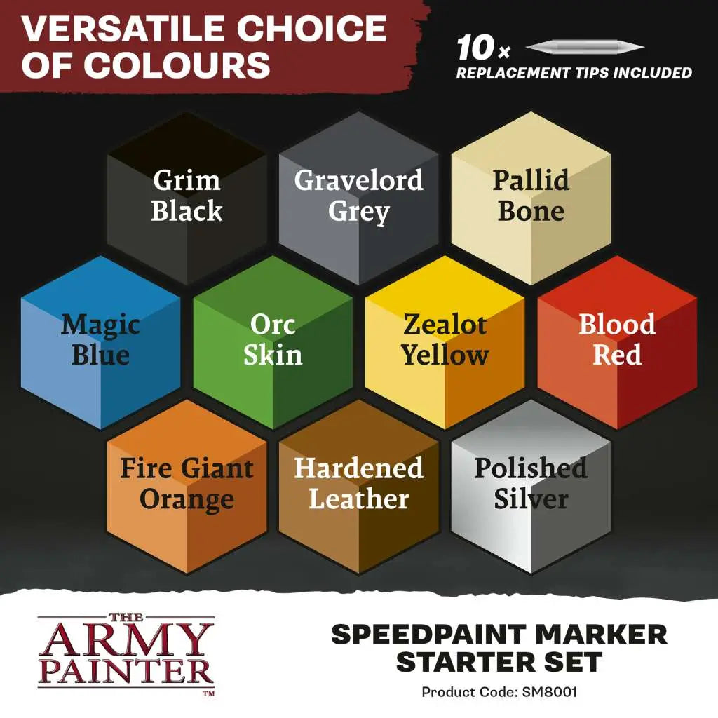 SPEEDPAINT MARKER STARTER SET ARMY PAINTER