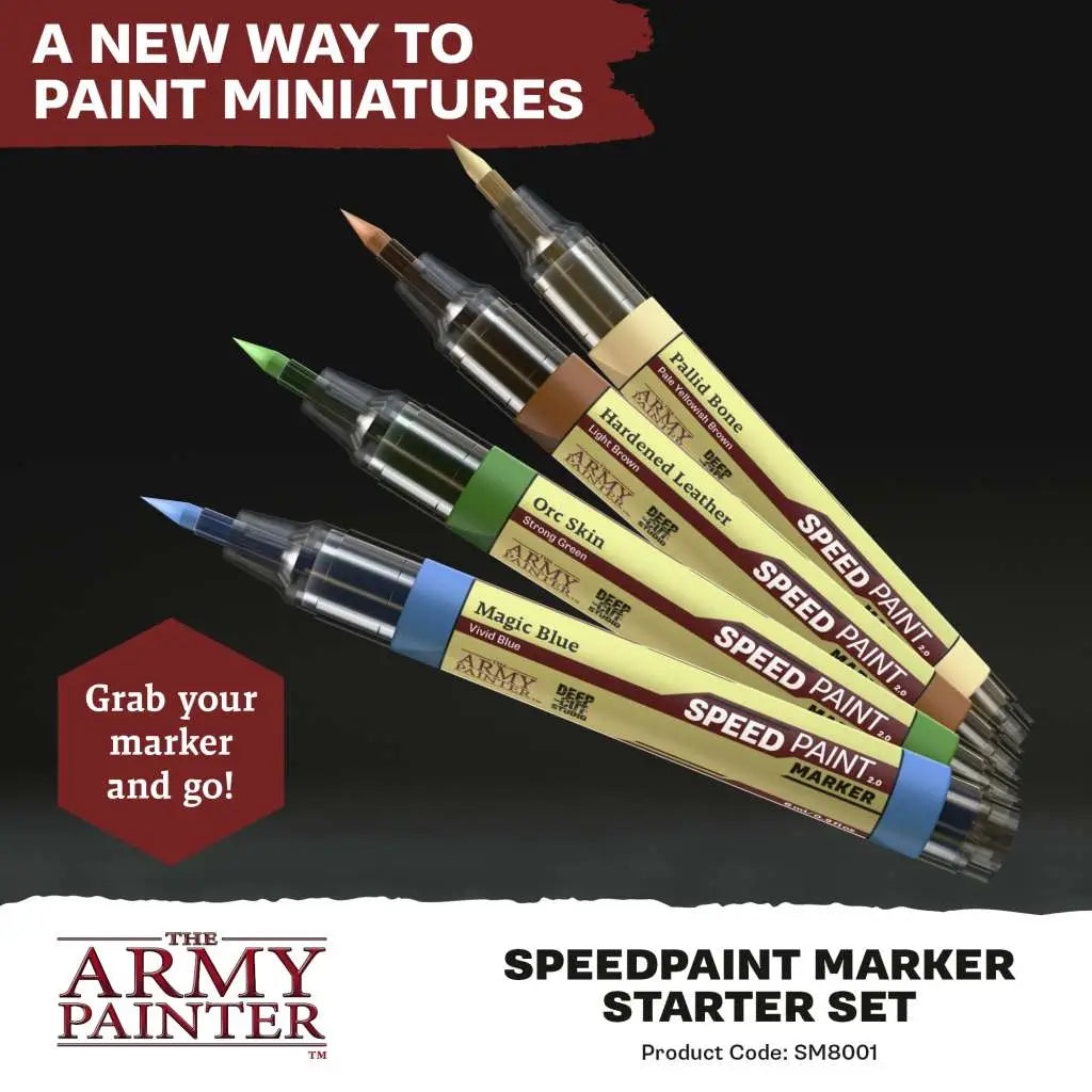 SPEEDPAINT MARKER STARTER SET ARMY PAINTER