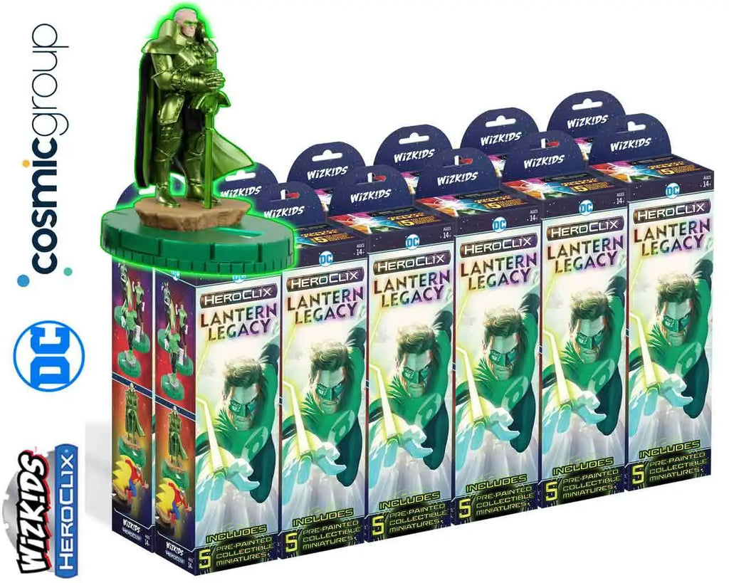 DC HEROCLIX LANTERN LEGACY BOOSTER BRICK 12 WIZKIDS