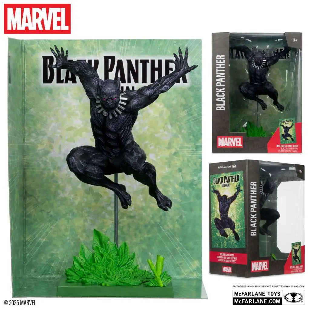 MARVEL COLLECTION WV7 1.6 BLACK PANTHER ANNUAL #1 VARIANT FIGURE McFARLANE TOYS 2025