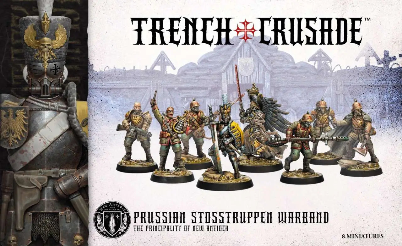 TRENCH CRUSADE PRUSSIAN STOSSTRUPPEN WARBAND BOX ARCHON GAMES