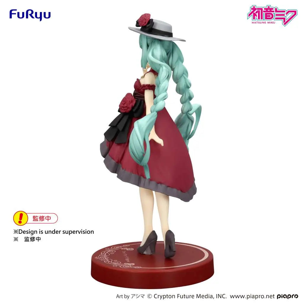 HATSUNE MIKU OUTING DRESS RED COLOR TRIO-TRY-IT FIGURE FURYU