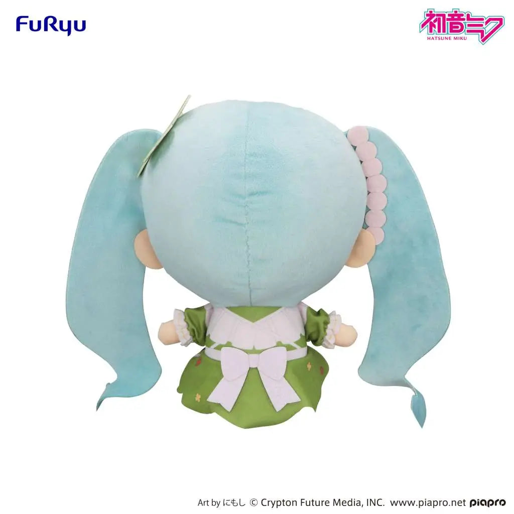 HATSUNE MIKU KYURUMARU BIG PLUSH FURYU