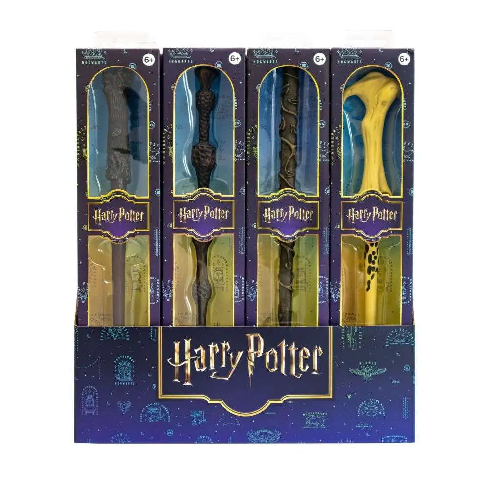 HARRY POTTER ROLE PLAY WAND 12PC DISPLAY NOBLE COLLECTIONS