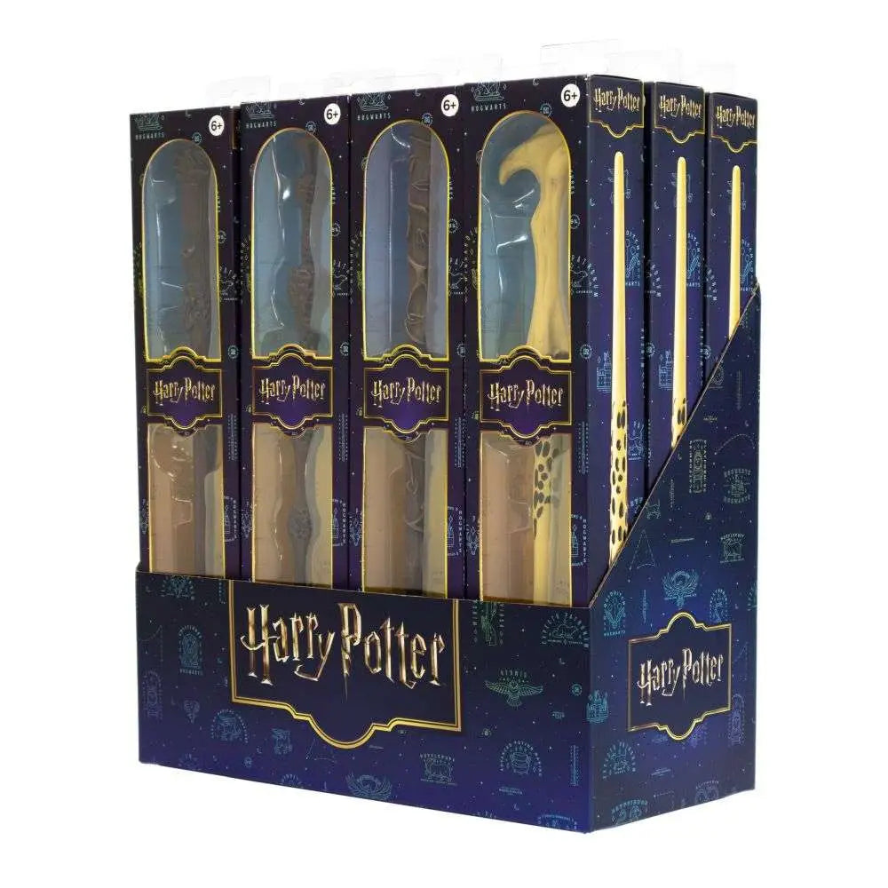 HARRY POTTER ROLE PLAY WAND 12PC DISPLAY NOBLE COLLECTIONS