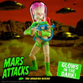 MARS ATTACKS ULTIMATES! WAVE 02 MARTIAN INVASION BEGINS GLOW IN THE DARK SUPER 7