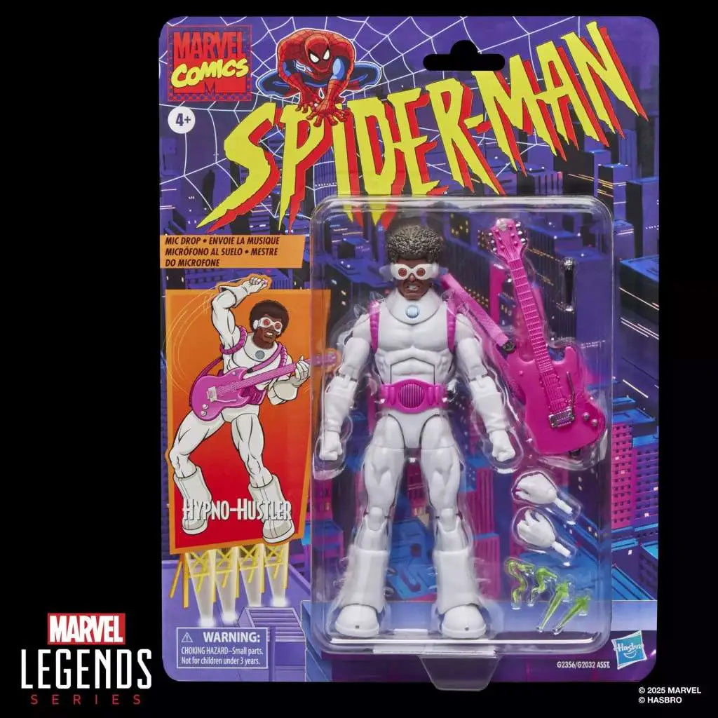 MARVEL LEGENDS Spider-Man VINTAGE HYPNO HUSTLER ACTION FIGURE HASBRO