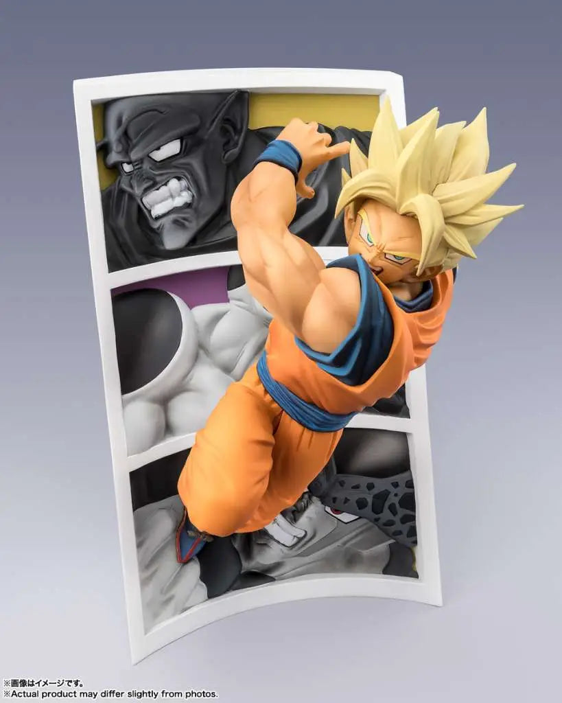 DRAGON BALL Z SUPER SAIYAN SON GOKU TRAIL OF BATTLES FIGUARTS ZERO BANDAI