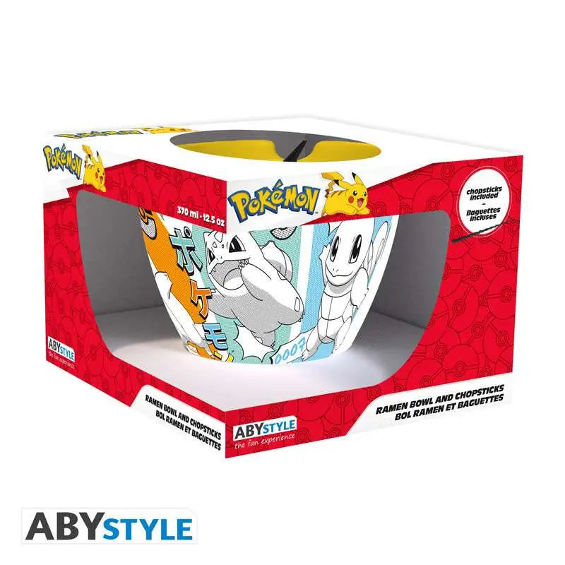POKEMON RAMEN BOWL WITH CHOPSTICKS Abystyle Studio