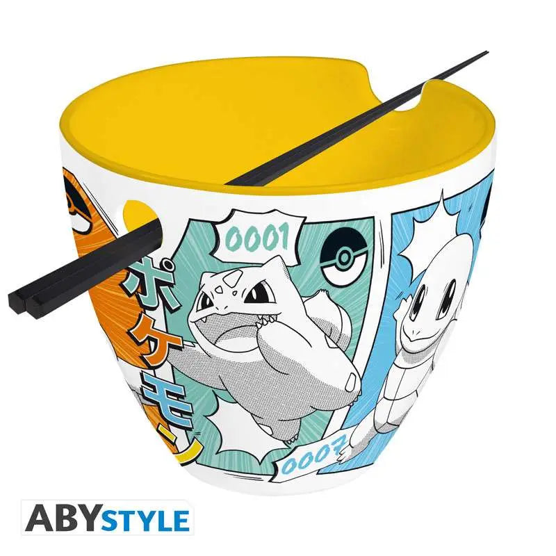 POKEMON RAMEN BOWL WITH CHOPSTICKS Abystyle Studio