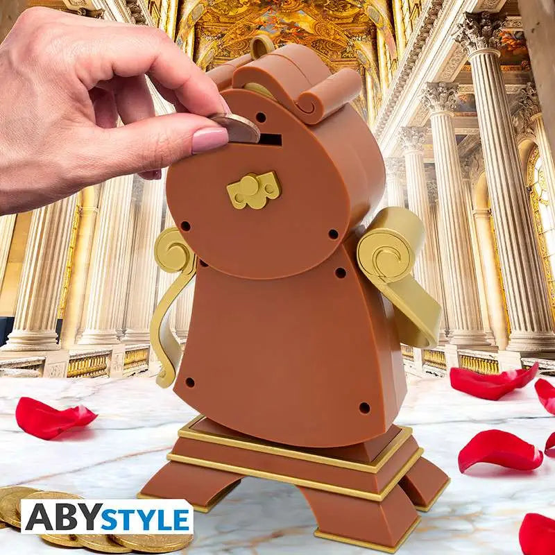 DISNEY BEAUTY & THE BEAST COGSWORTH MONEY BANK Abystyle Studio