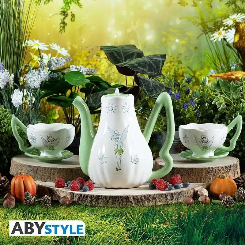 DISNEY PETER PAN TINKERBELL TEA SET Abystyle Studio