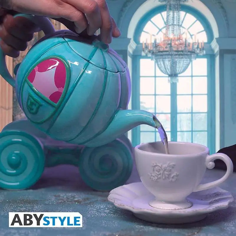 DISNEY CINDERELLA CARRIAGE TEAPOT Abystyle Studio