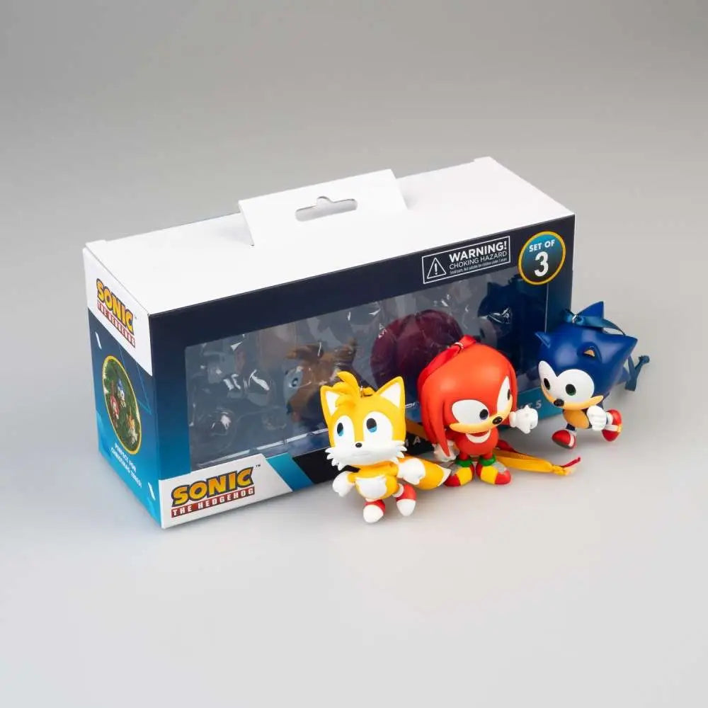 SONIC CHRISTMAS DECORATION SET 3 GRUPO ERIK