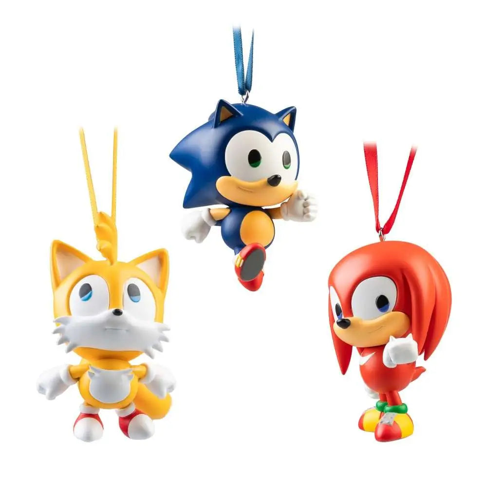 SONIC CHRISTMAS DECORATION SET 3 GRUPO ERIK