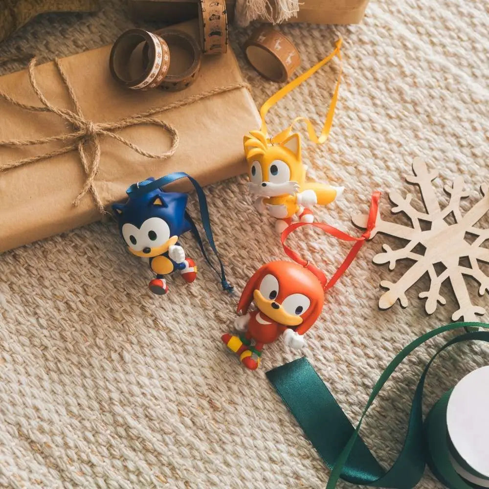 SONIC CHRISTMAS DECORATION SET 3 GRUPO ERIK