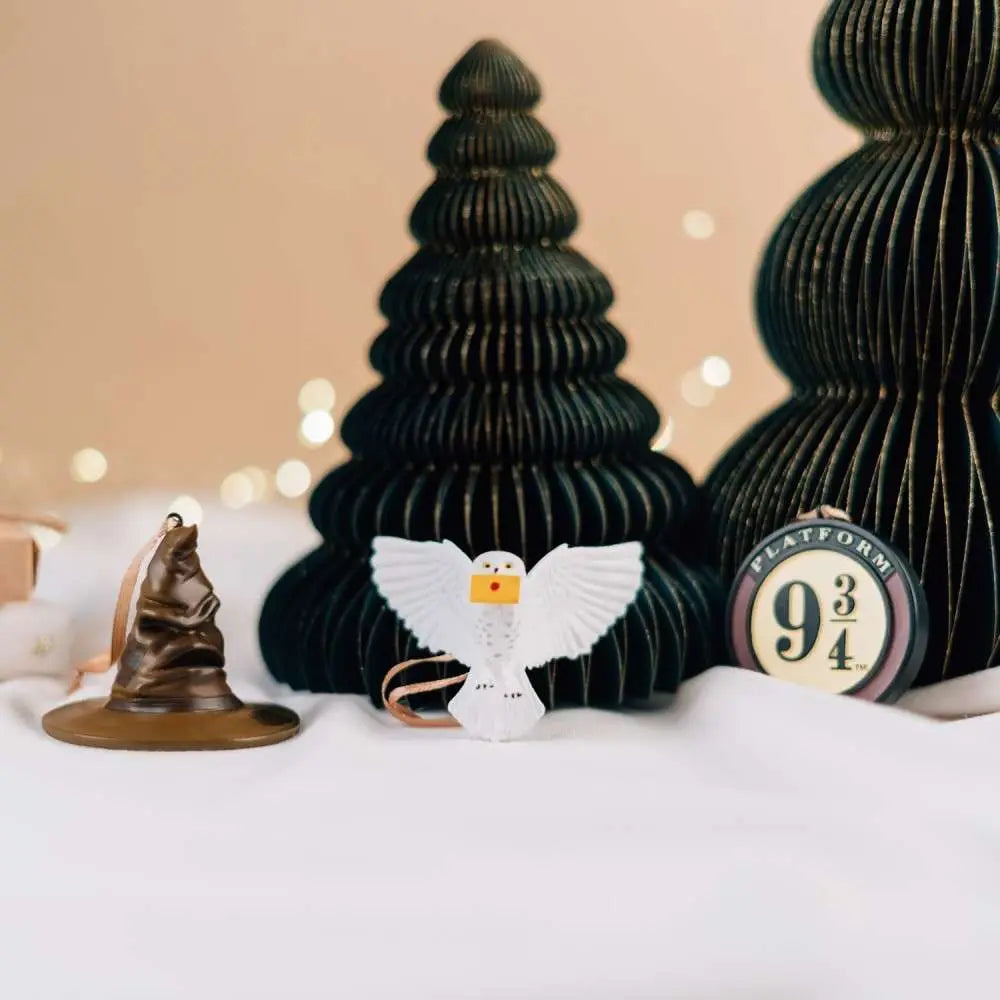 HARRY POTTER CHRISTMAS DECORATION SET (3) GRUPO ERIK