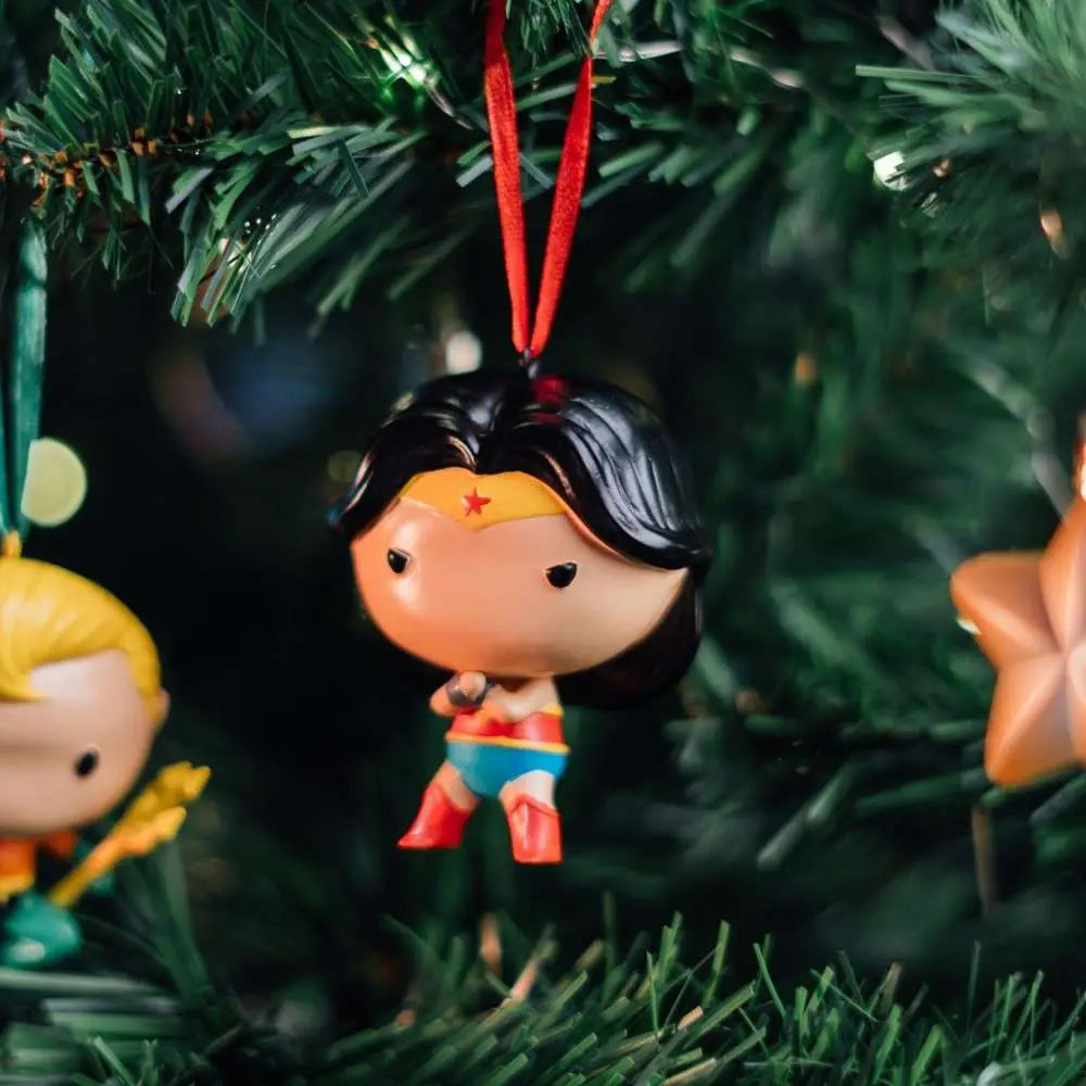DC COMICS CHRISTMAS DECORATION SET A 3 GRUPO ERIK
