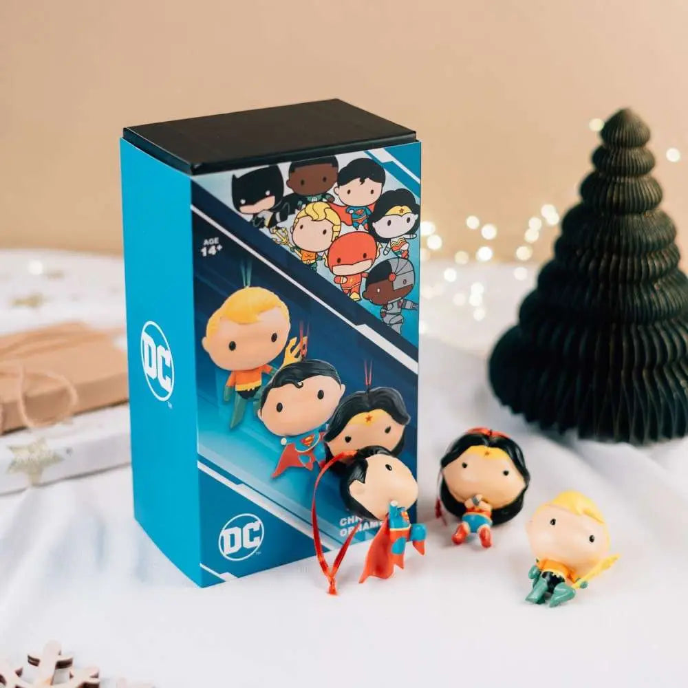 DC COMICS CHRISTMAS DECORATION SET A 3 GRUPO ERIK