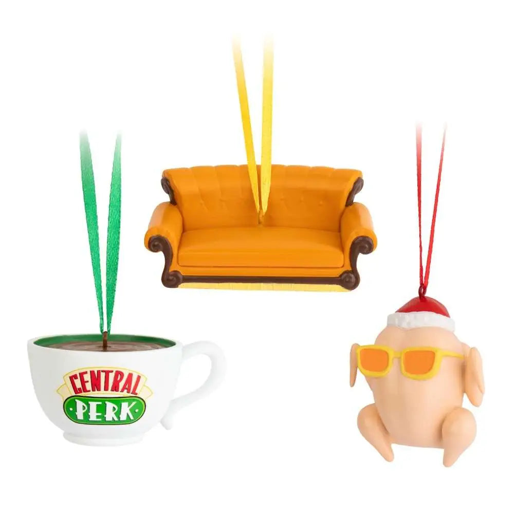 FRIENDS CHRISTMAS DECORATION SET 3 GRUPO ERIK