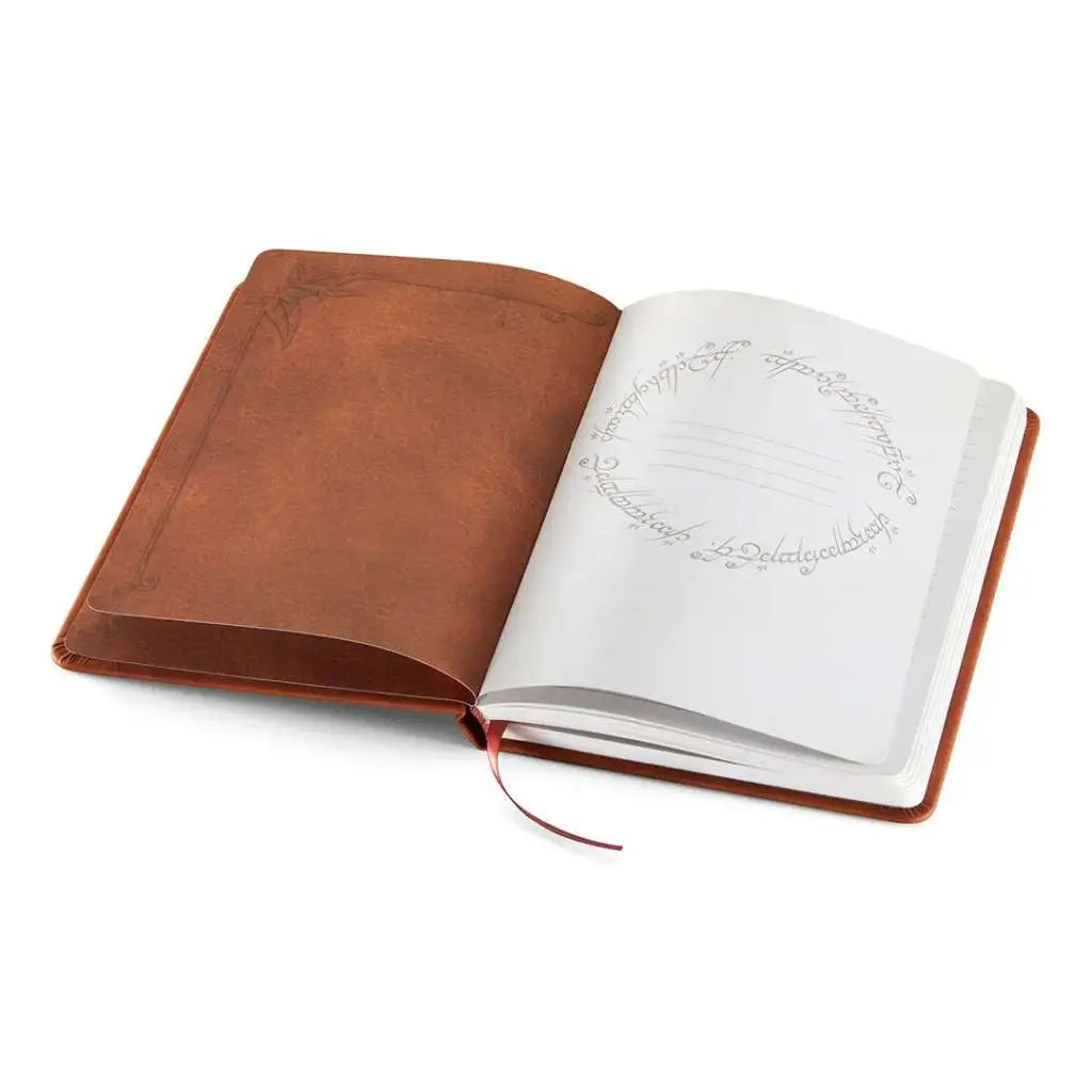 LORD OF THE RINGS MAP OF MIDDLE EARTH JOURNAL NOBLE COLLECTIONS