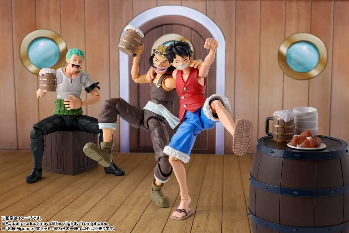 ONE PIECE THE STRAW HAT CREW S.H.F PARTY SET BANDAI