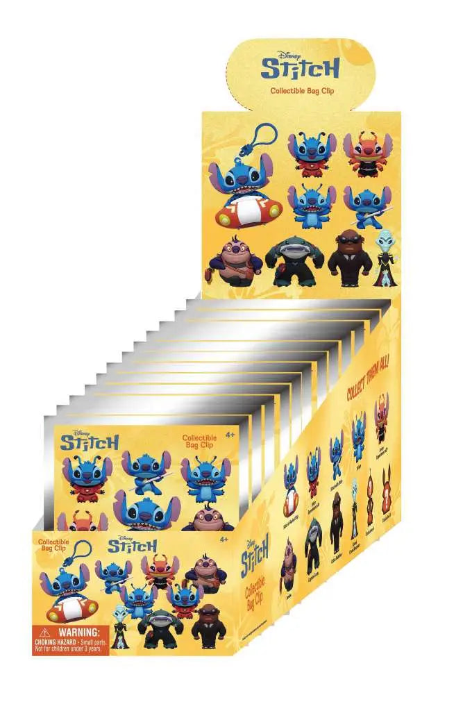 STITCH IN SPACE BAG CLIP BLIND BOX DISPLAY (24) MONOGRAM