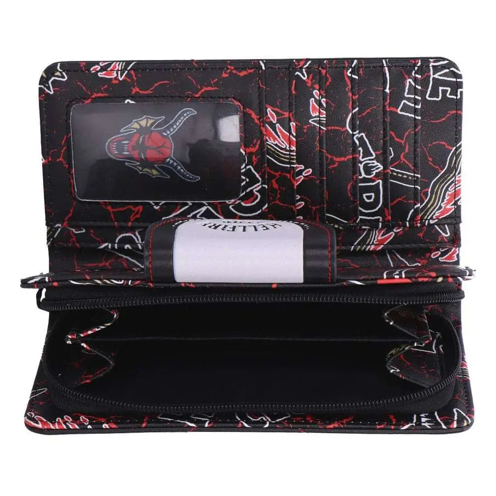 STRANGER THINGS HELLFIRE CLUB EMBOSSED PURSE NEMESIS NOW