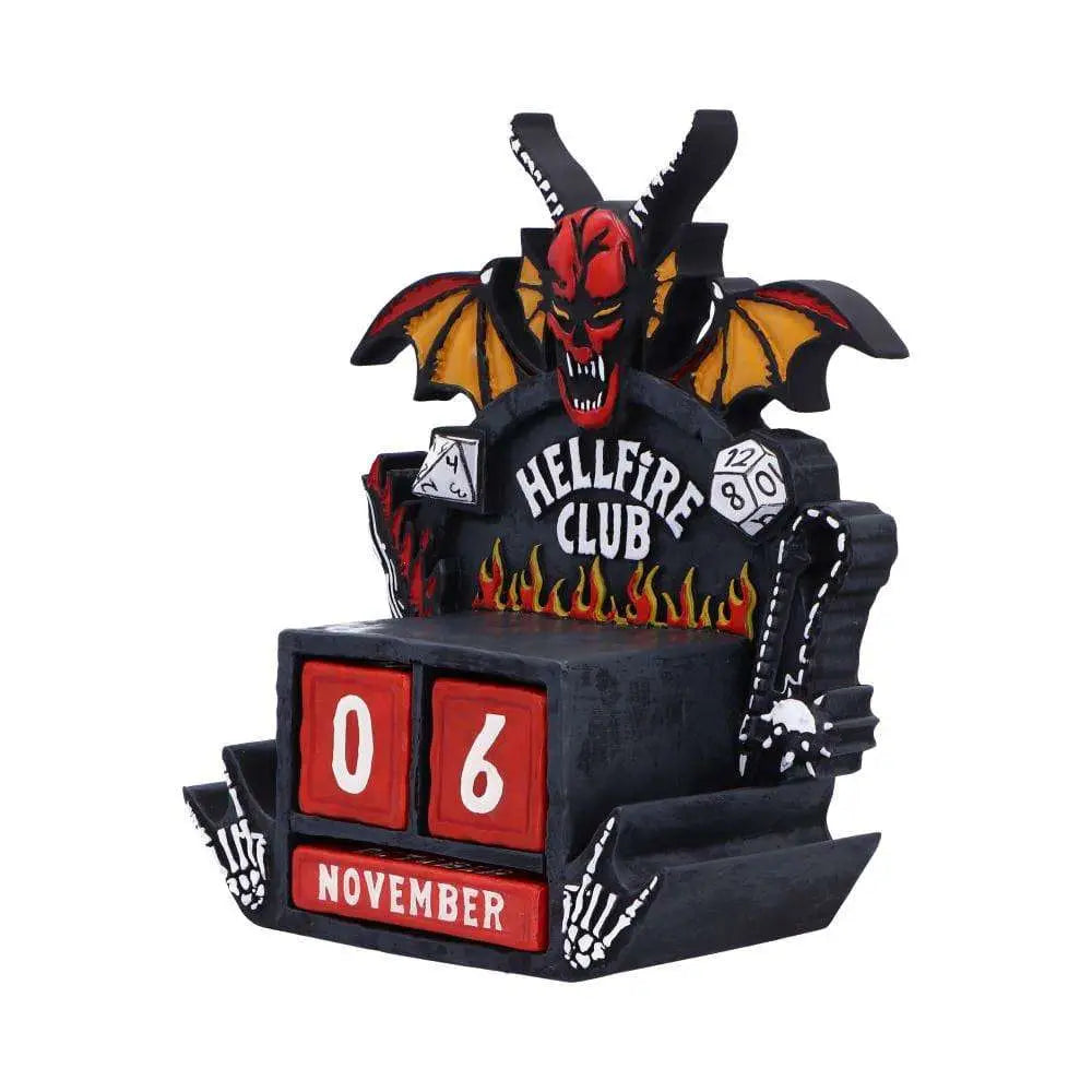 STRANGER THINGS HELLFIRE CLUB PERPETUAL CALENDAR NEMESIS NOW