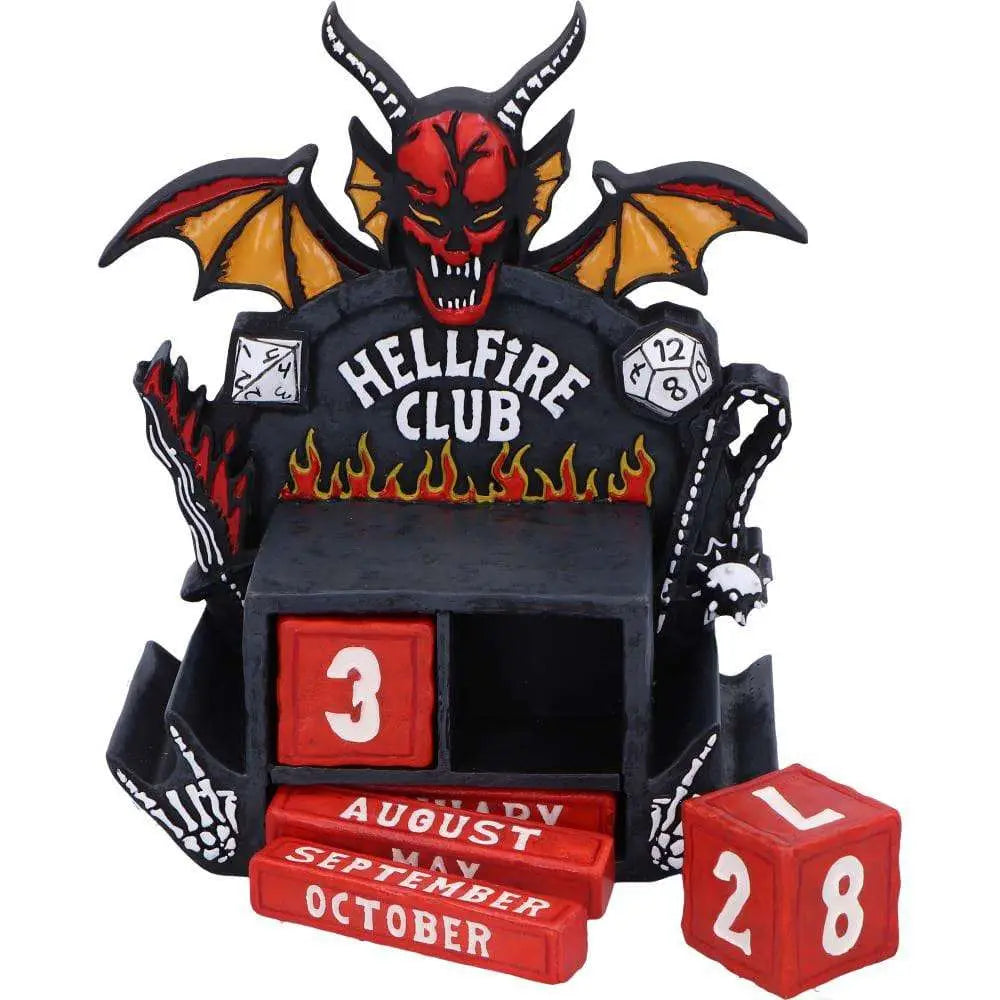 STRANGER THINGS HELLFIRE CLUB PERPETUAL CALENDAR NEMESIS NOW