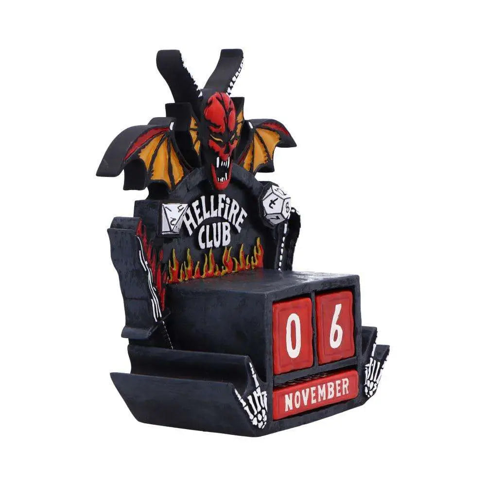 STRANGER THINGS HELLFIRE CLUB PERPETUAL CALENDAR NEMESIS NOW