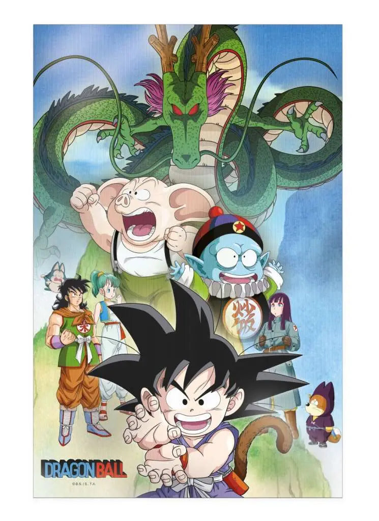 DRAGON BALL SHENRON AND HEROES 38X58CM 3D POSTER SD TOYS