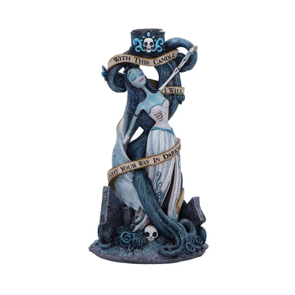 CORPSE BRIDE CANDLE HOLDER NEMESIS NOW