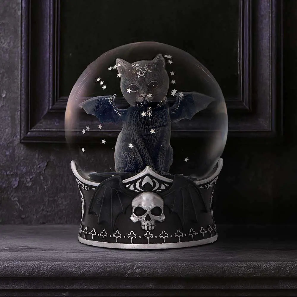 CULT CUTIES MALPUSS SNOW GLOBE NEMESIS NOW
