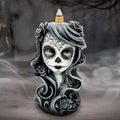 FLOR DE MUERTE BACKFLOW INCENSE BURNER NEMESIS NOW