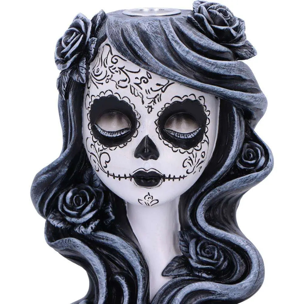 FLOR DE MUERTE BACKFLOW INCENSE BURNER NEMESIS NOW